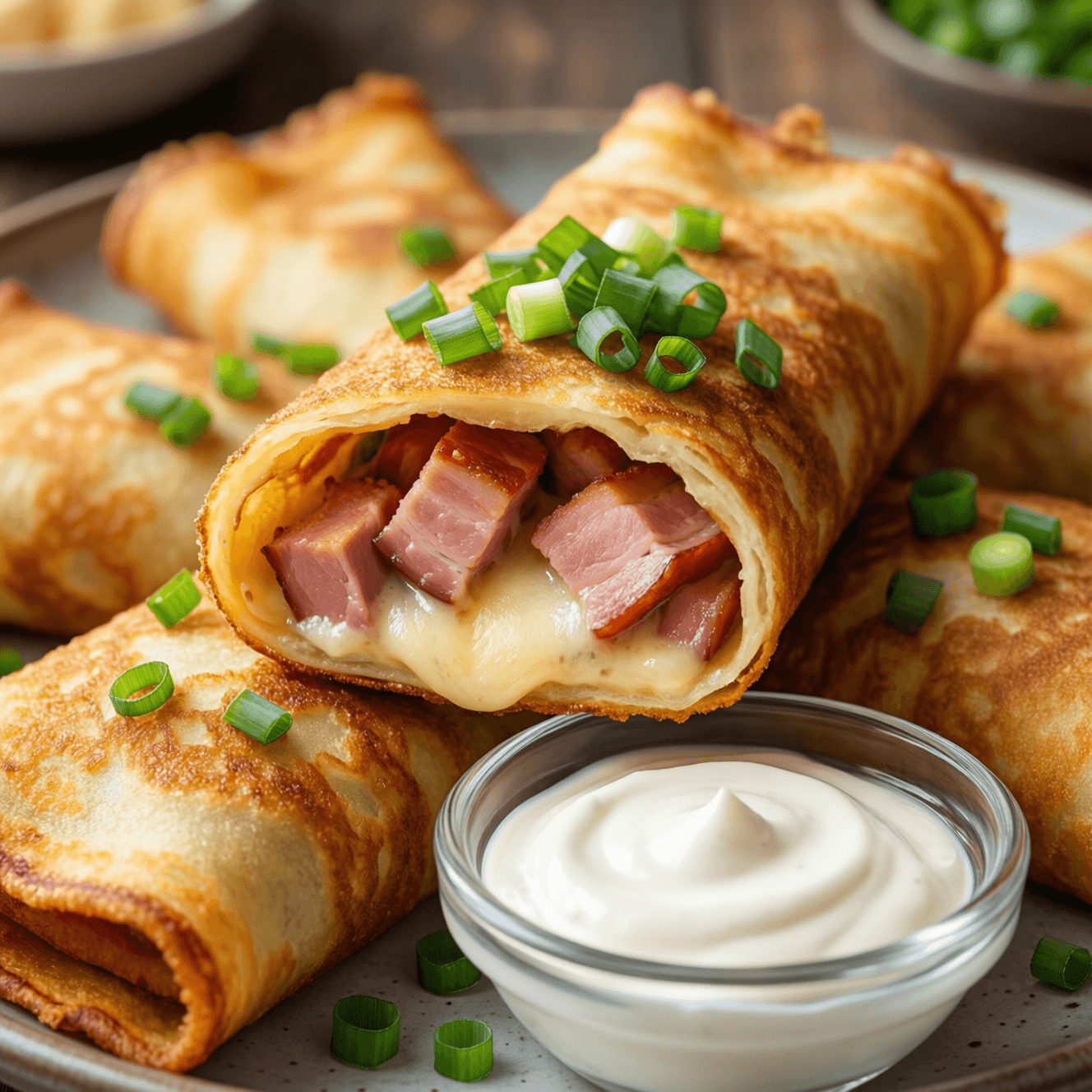 C ветчиной и сыром